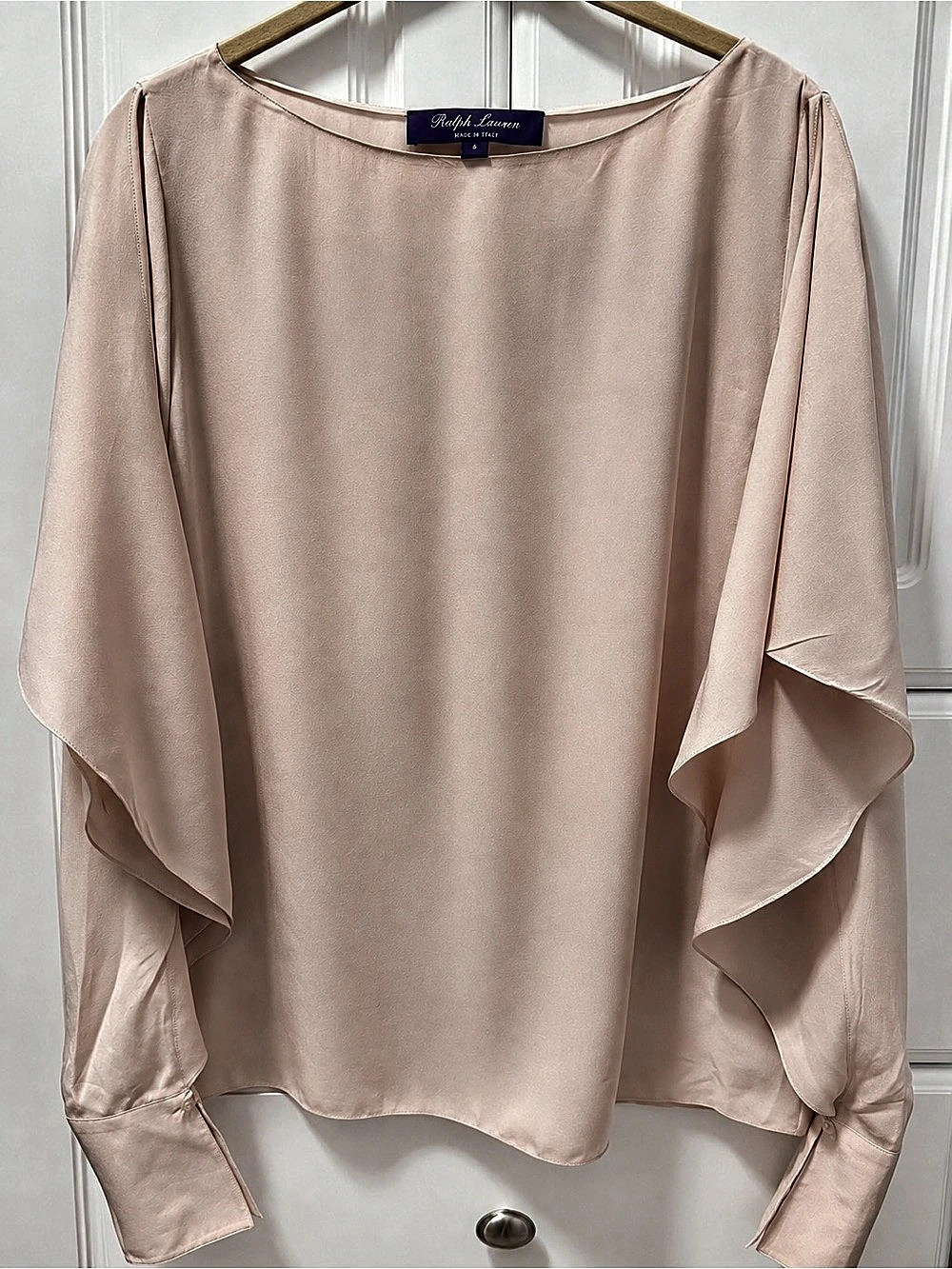 Ralph Lauren Purple Label Pink Blouse Like New